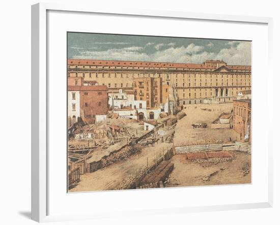 Italy, Naples, Albergo Dei Poveri-null-Framed Giclee Print