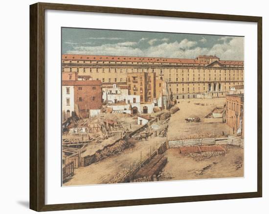 Italy, Naples, Albergo Dei Poveri-null-Framed Giclee Print