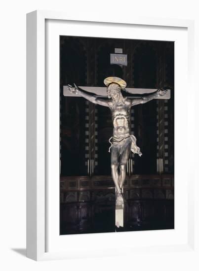 Italy, Padua, Basilica of St Anthony of Padua, Crucifix, 1444-1447-null-Framed Giclee Print