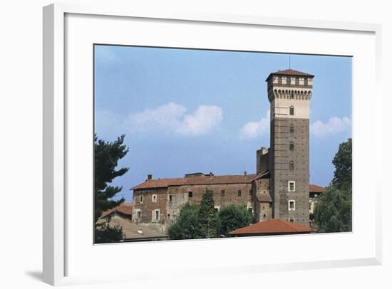 Italy, Piedmont Region, Castle of Rovasenda-null-Framed Giclee Print