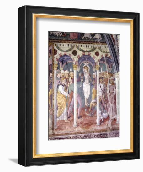 Italy, Piedmont Region, Serralunga Di Crea in Chapel at Basilica of Santa Maria Assunta-null-Framed Giclee Print