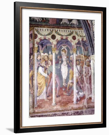 Italy, Piedmont Region, Serralunga Di Crea in Chapel at Basilica of Santa Maria Assunta-null-Framed Giclee Print