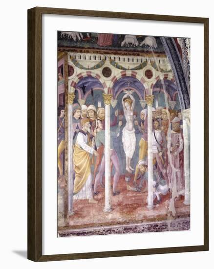 Italy, Piedmont Region, Serralunga Di Crea in Chapel at Basilica of Santa Maria Assunta-null-Framed Giclee Print