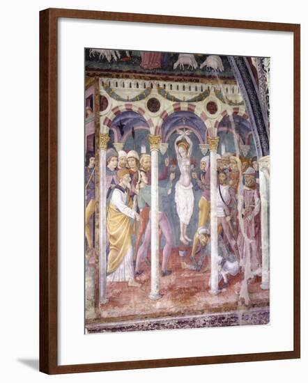 Italy, Piedmont Region, Serralunga Di Crea in Chapel at Basilica of Santa Maria Assunta-null-Framed Giclee Print