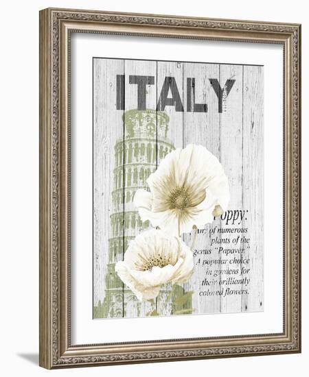 Italy Poppies-Alicia Soave-Framed Art Print