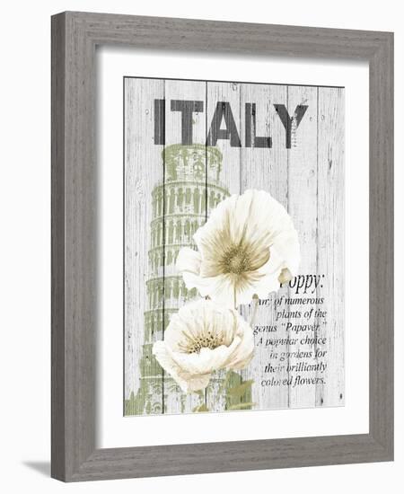 Italy Poppies-Alicia Soave-Framed Art Print