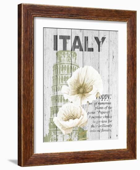 Italy Poppies-Alicia Soave-Framed Art Print