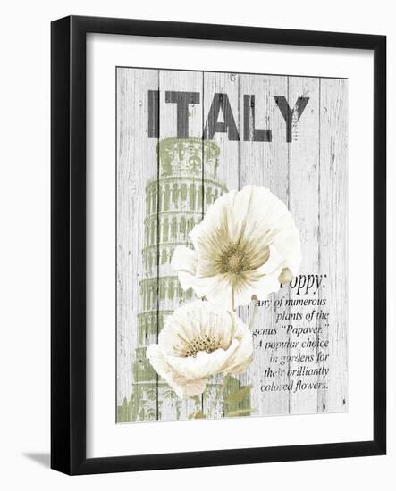 Italy Poppies-Alicia Soave-Framed Art Print