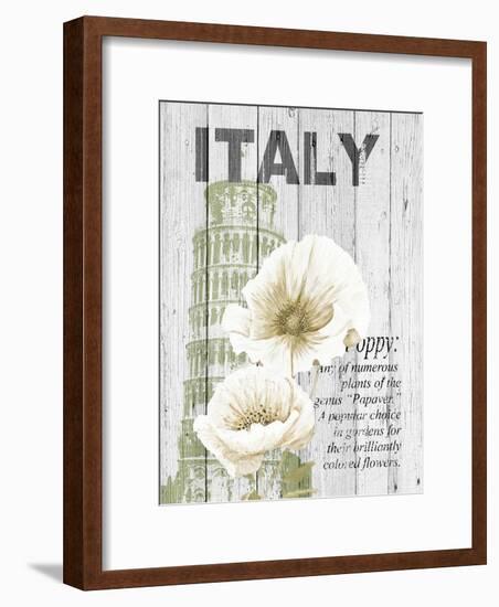 Italy Poppies-Alicia Soave-Framed Art Print