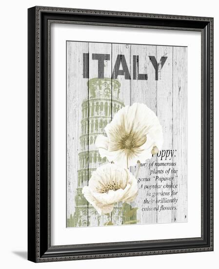 Italy Poppies-Alicia Soave-Framed Art Print