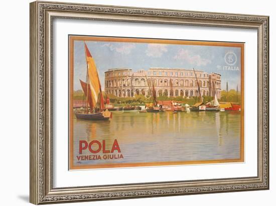 Italy Poster-null-Framed Art Print