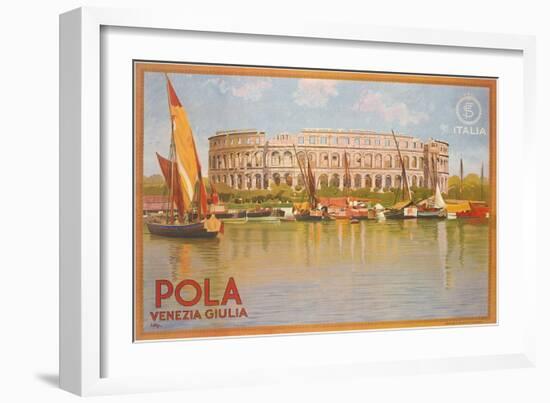 Italy Poster-null-Framed Art Print