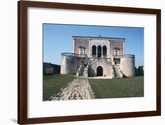 Italy, Puglia Region, Castle of Conversano-null-Framed Giclee Print