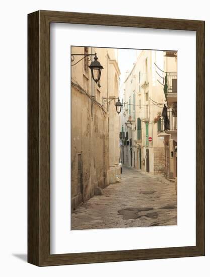 Italy, Puglia. Small commune of the Metropolitan City of Bari, Alberobello.-Emily Wilson-Framed Photographic Print