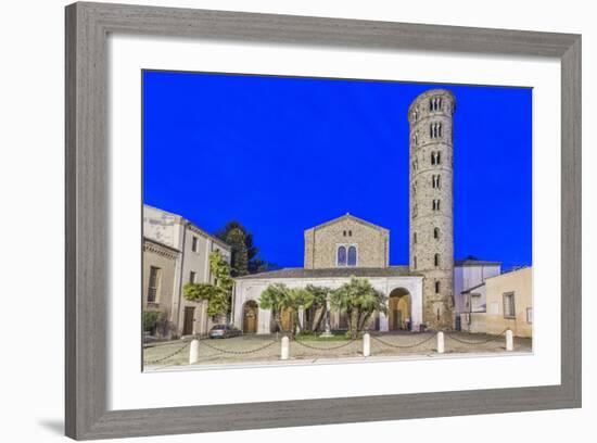 Italy, Ravenna, Basilica of Sant'Apollinare Nuovo at Twilight-Rob Tilley-Framed Photographic Print