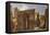 Italy, Rome, Arch of Janus at Foot of Via Velabro-Ippolito Caffi-Framed Premier Image Canvas