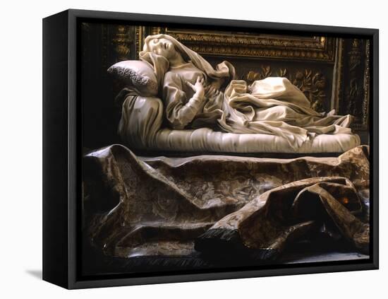 Italy, Rome, Church of San Francesco Ripa, Blessed Ludovica Albertoni, 1671-1674-Gian Lorenzo Bernini-Framed Premier Image Canvas