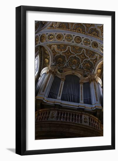 Italy, Rome, Church of St Louis of the French. Organ Merklin, 1880-null-Framed Giclee Print