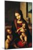 Italy, Rome, Madonna and Child with the Infant Saint John-null-Mounted Giclee Print