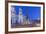 Italy, Rome, Piazza Navona and Sant'Agnese in Agone Church at Dawn-Rob Tilley-Framed Photographic Print