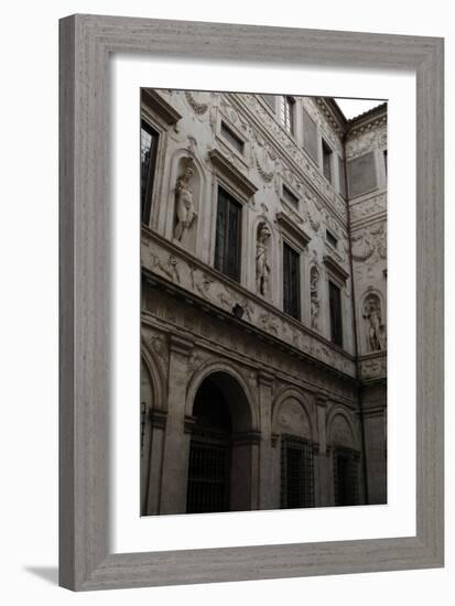 Italy, Rome, Spada's Palace-Francesco Borromini-Framed Giclee Print