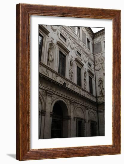 Italy, Rome, Spada's Palace-Francesco Borromini-Framed Giclee Print