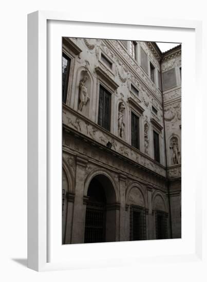 Italy, Rome, Spada's Palace-Francesco Borromini-Framed Giclee Print