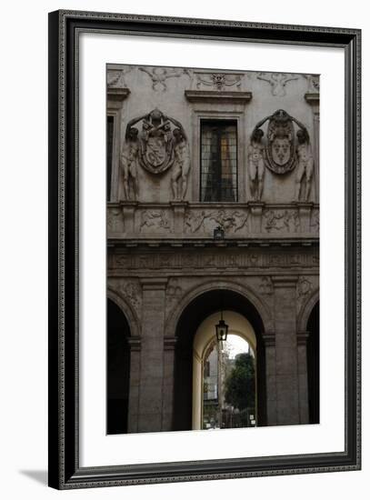 Italy, Rome, Spada's Palace-Francesco Borromini-Framed Giclee Print