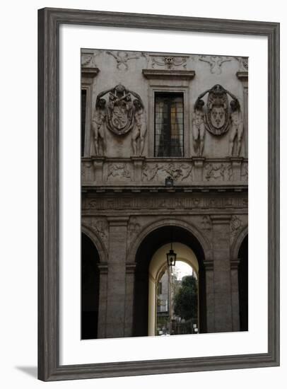 Italy, Rome, Spada's Palace-Francesco Borromini-Framed Giclee Print