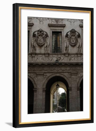 Italy, Rome, Spada's Palace-Francesco Borromini-Framed Giclee Print