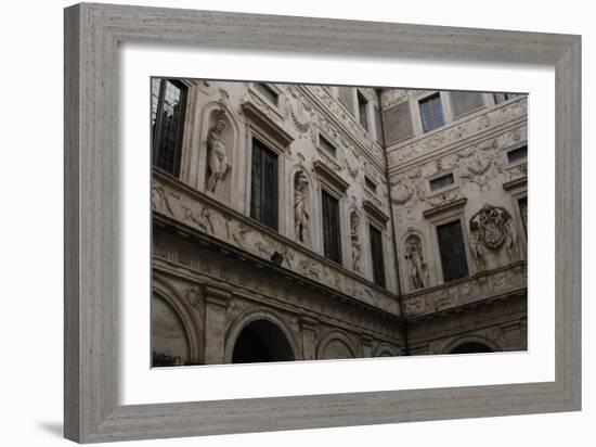 Italy, Rome, Spada's Palace-Francesco Borromini-Framed Giclee Print