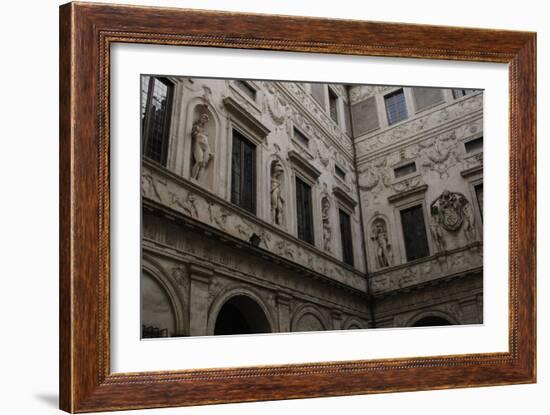 Italy, Rome, Spada's Palace-Francesco Borromini-Framed Giclee Print