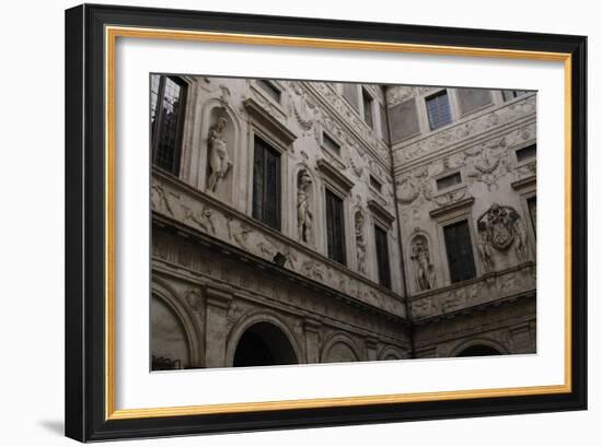 Italy, Rome, Spada's Palace-Francesco Borromini-Framed Giclee Print