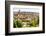 Italy, Rome. St Peter's dome from Viale della Trinita dei Monti.-Alison Jones-Framed Photographic Print