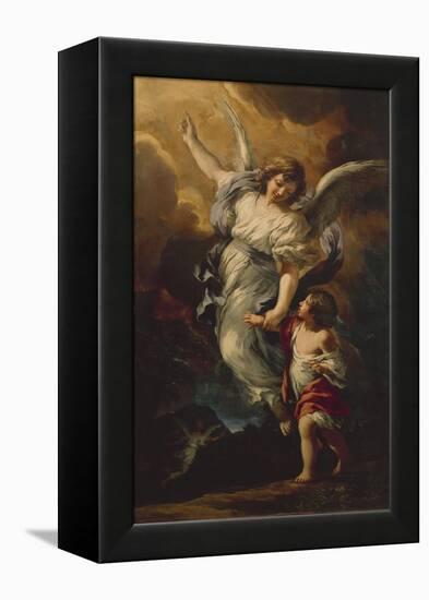 Italy, Rome, the Guardian Angel-null-Framed Premier Image Canvas