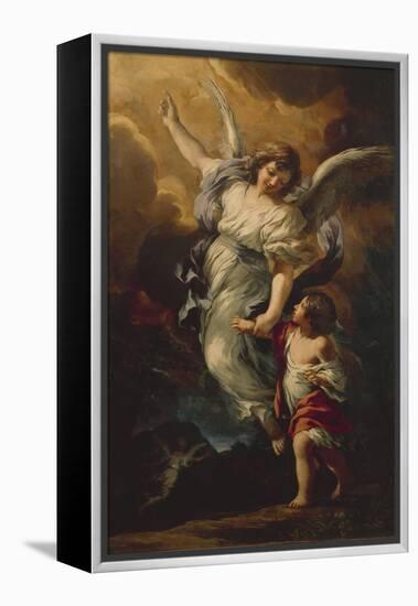 Italy, Rome, the Guardian Angel-null-Framed Premier Image Canvas