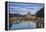 Italy, Rome, Tiber River Sunset-Rob Tilley-Framed Premier Image Canvas