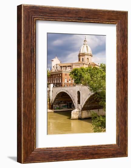 Italy, Rome. Tiber River.-Alison Jones-Framed Photographic Print