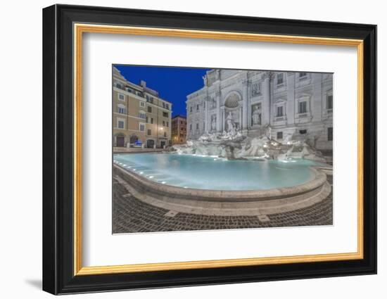 Italy, Rome, Trevi Fountain at dawn-Rob Tilley-Framed Photographic Print