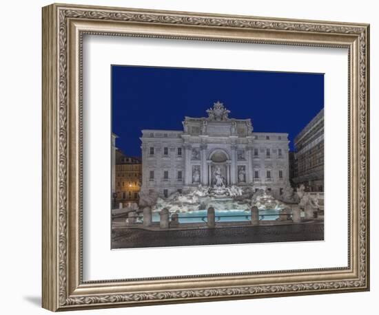 Italy, Rome, Trevi Fountain at dawn-Rob Tilley-Framed Photographic Print