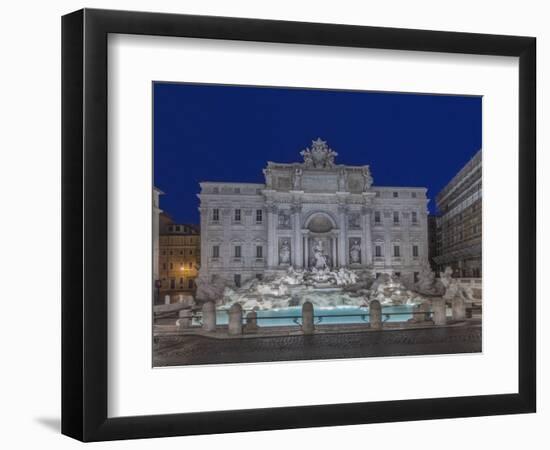 Italy, Rome, Trevi Fountain at dawn-Rob Tilley-Framed Photographic Print