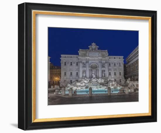 Italy, Rome, Trevi Fountain at dawn-Rob Tilley-Framed Photographic Print