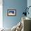 Italy, Sardinia, Gavoi. the Bell and Cross of an Old Church, Backed by a Blue Sky-Alida Latham-Framed Photographic Print displayed on a wall