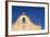 Italy, Sardinia, Gavoi. the Bell and Cross of an Old Church, Backed by a Blue Sky-Alida Latham-Framed Photographic Print