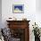 Italy, Sardinia, Gavoi. the Bell and Cross of an Old Church, Backed by a Blue Sky-Alida Latham-Framed Photographic Print displayed on a wall