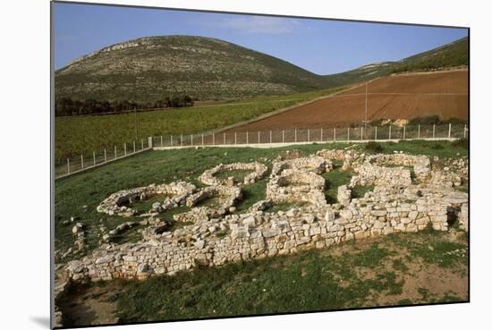 Italy, Sardinia Region, Sassari Province, Palmavera, Ruins of Nuragic Village-null-Mounted Giclee Print