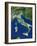 Italy, Satellite Image-PLANETOBSERVER-Framed Photographic Print