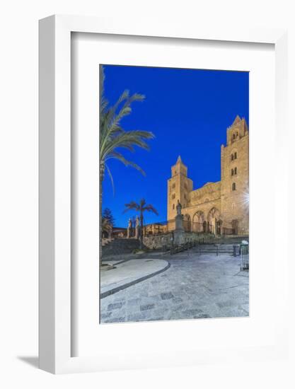 Italy, Sicily, Cefalu, Cefalu Cathedral.-Rob Tilley-Framed Photographic Print