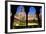 Italy, Sicily, Monreale. the Cathedral Form under the Monastery Arches.-Ken Scicluna-Framed Photographic Print