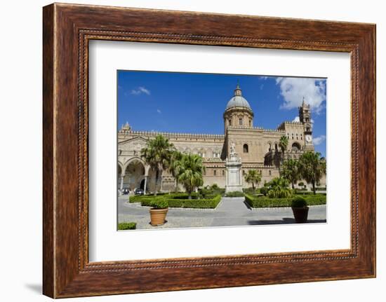 Italy, Sicily, Palermo, Cathedral Maria Santissima Assunta The Holiest Maria in Heaven-Udo Bernhart-Framed Photographic Print